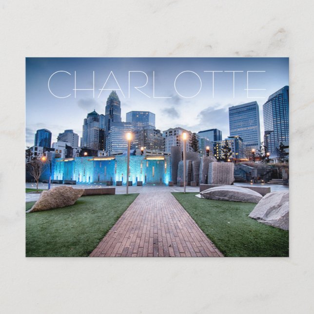 Postal Charlotte NC (Anverso)