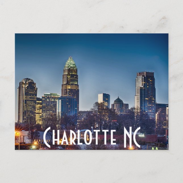 Postal Charlotte NC (Anverso)