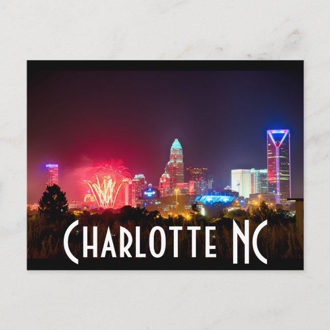 Postal Charlotte NC (Anverso)