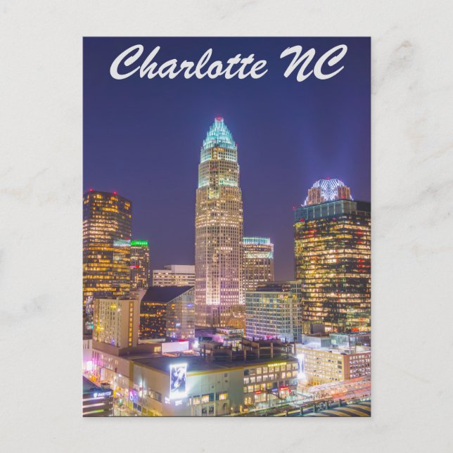 Postal Charlotte NC (Anverso)