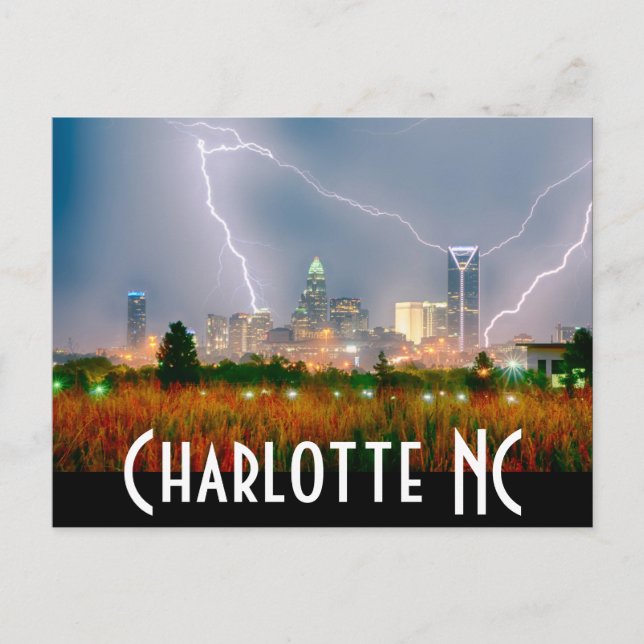 Postal Charlotte NC (Anverso)