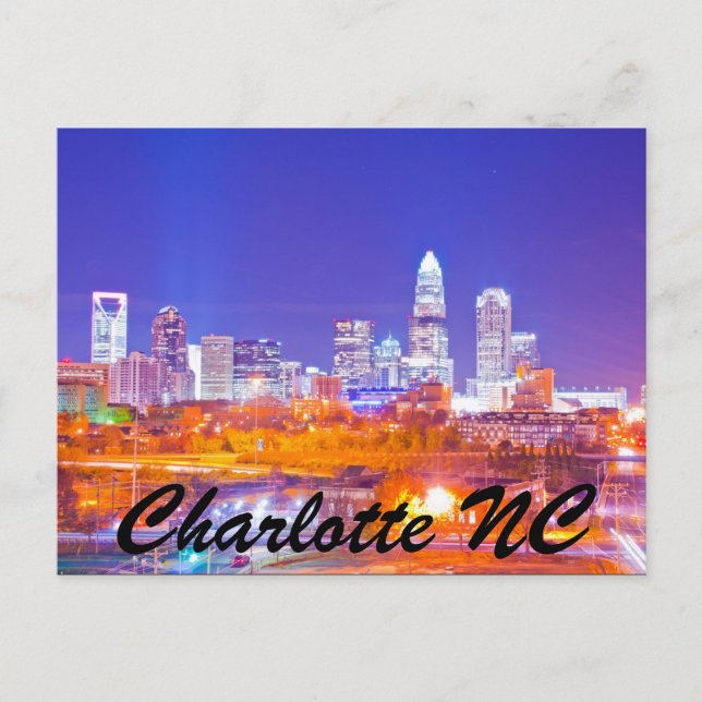 Postal Charlotte NC (Anverso)