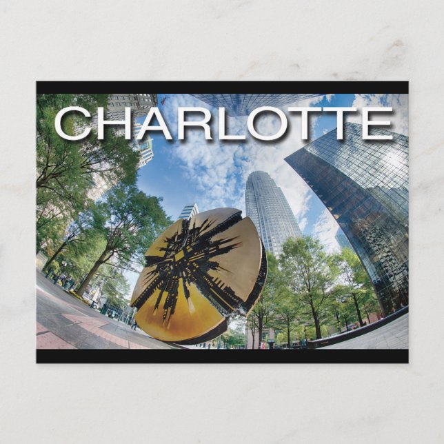 Postal Charlotte NC (Anverso)