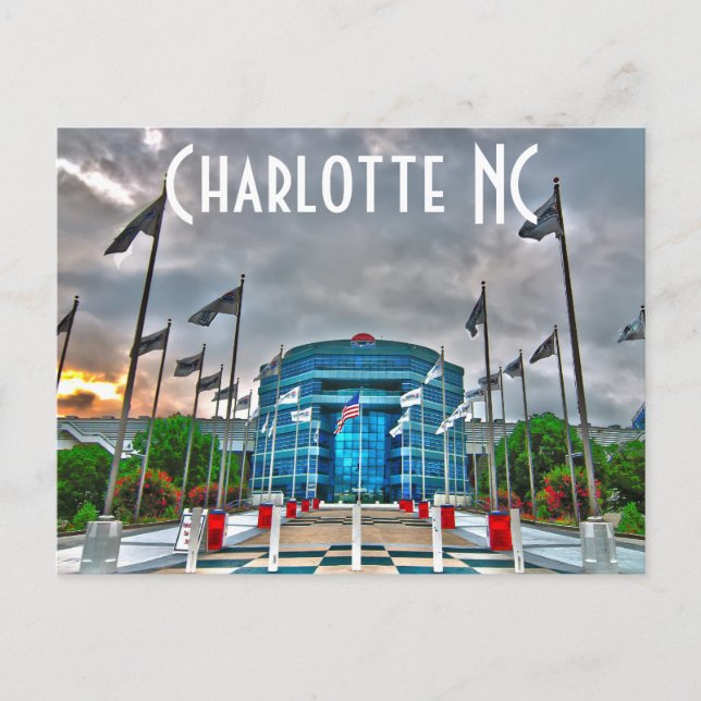 Postal Charlotte NC baja la velocidad motriz (Anverso)