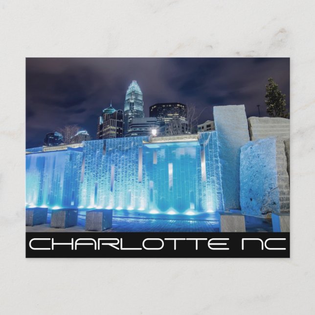 Postal Charlotte NC-QUEEN (Anverso)