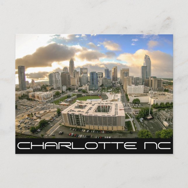 Postal Charlotte NC-QUEEN (Anverso)