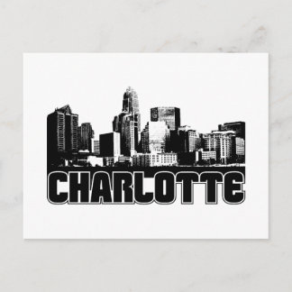 Postal Charlotte Skyline