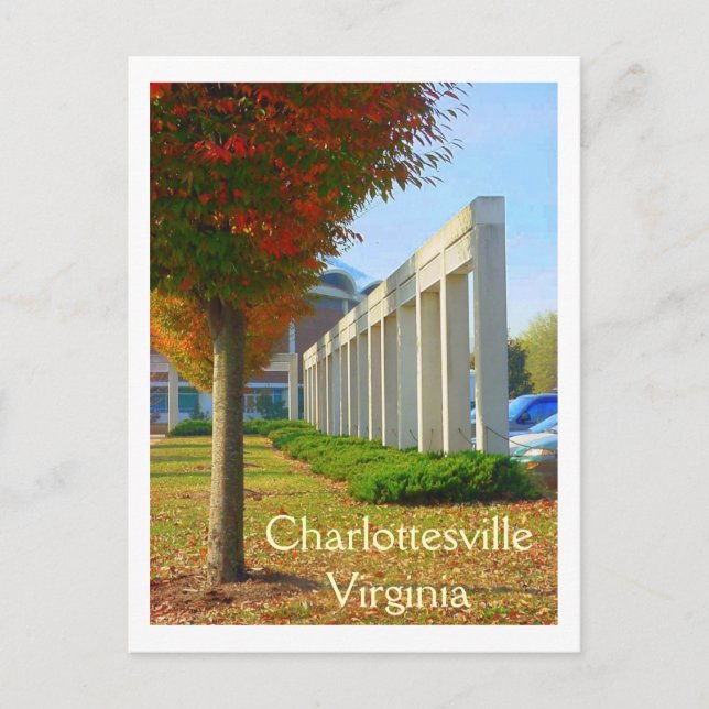 Postal Charlottesville Virginia (Anverso)
