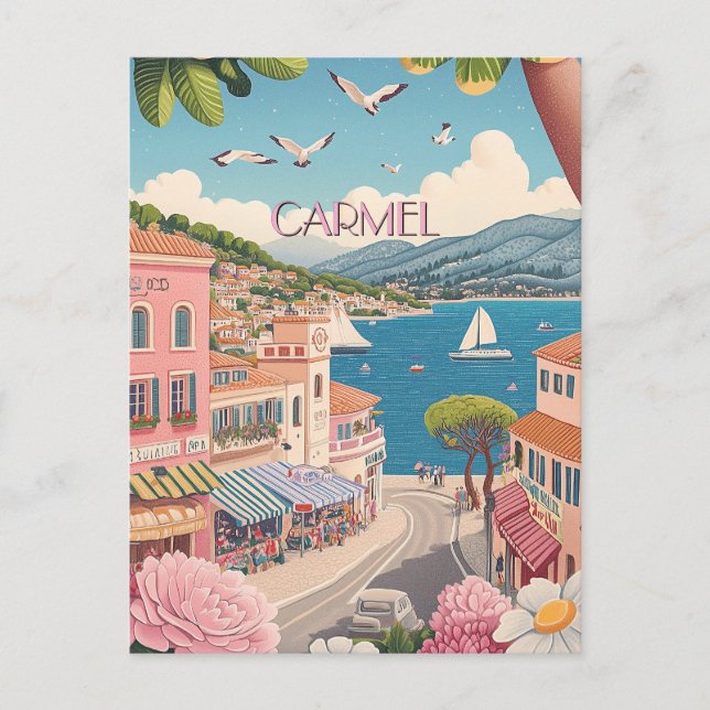 Postal Charm Carmel California (Anverso)