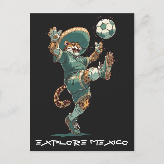 Postal Charro Jaguar Striker (Anverso)