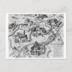 Postal Charta Postalis Indulgentiae 7 Ecclesiarum Urbis