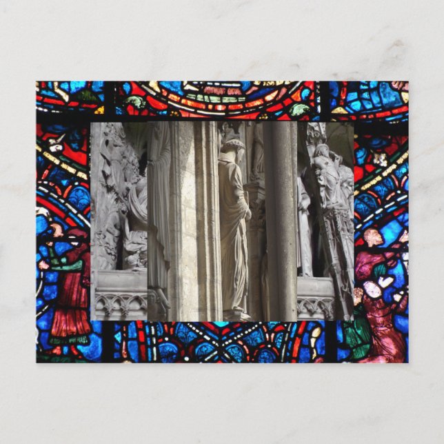 Postal Chartres (Anverso)