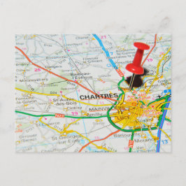 Postal Chartres, Francia
