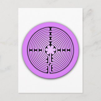Postal Chartres Labyrinth