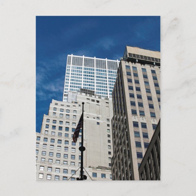 Postal Chase Manhattan Bank New York City (Anverso)