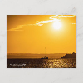 Postal Chase Way Sunset Prudence Island