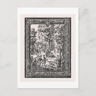 Postal Chasse D'Oudry