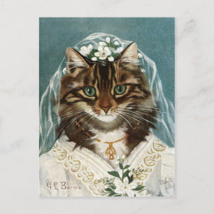 Postal Chat de La Mariée