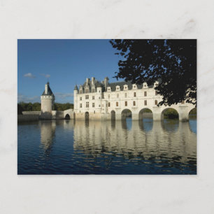 Postal Chateau Chenonceau, río Cher, Loir-et-Cher, 2