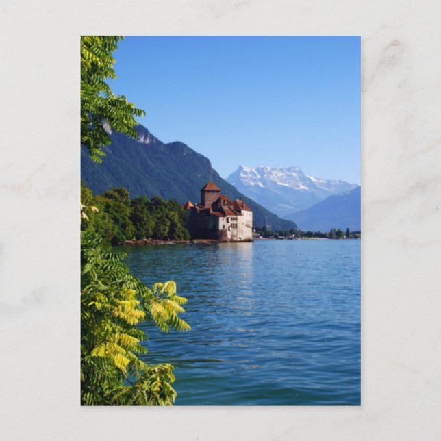 Postal Chateau Chinon1 (Anverso)