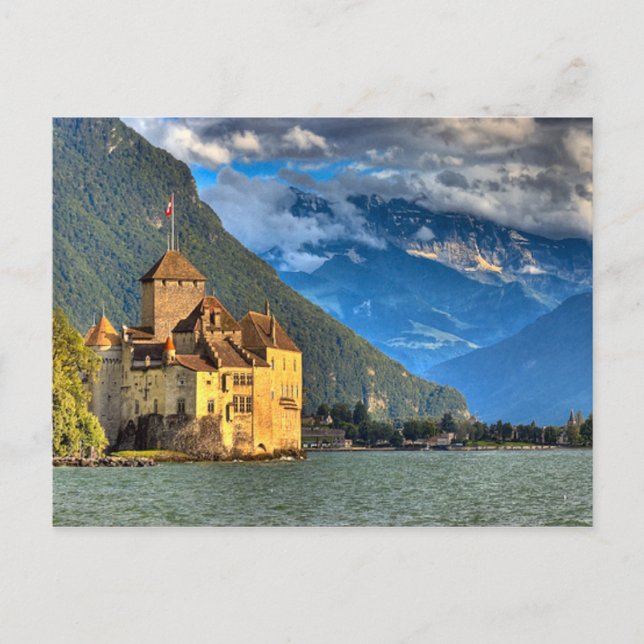 Postal Chateau Chinon 4 (Anverso)