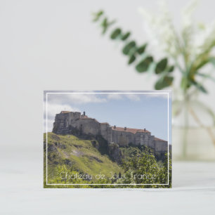 Postal Château de Joux, Doubs, Francia