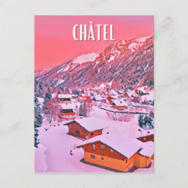 Postal Châtel Station de ski