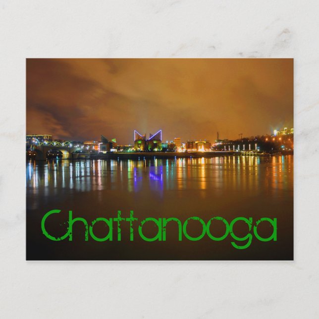 Postal Chattanooga, Tennessee, EE.UU. (Anverso)