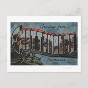 Postal Chattanooga, Tennessee (Escena del Río)
