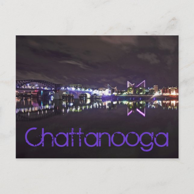 Postal Chattanooga, Tennessee, Estados Unidos (Anverso)