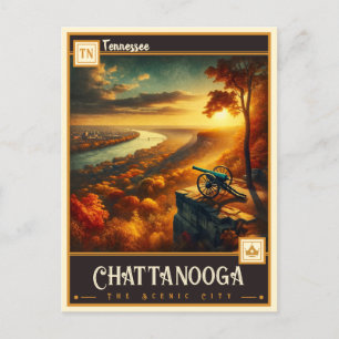 Postal Chattanooga, Tennessee Vintage