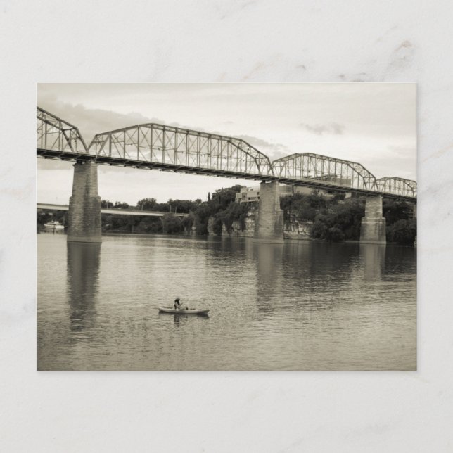 Postal Chattanooga, TN - Puente Walnut Street (Anverso)