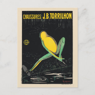 Postal Chausres J.B. Afiche de Torrilhon Vintage 1920