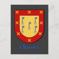 Chaves Family Heraldic Shield