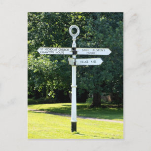 Postal Chawton Signpost Hampshire