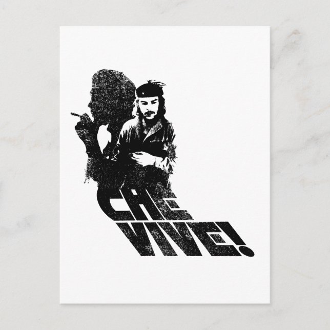 Postal ¡Che Vive! (Anverso)