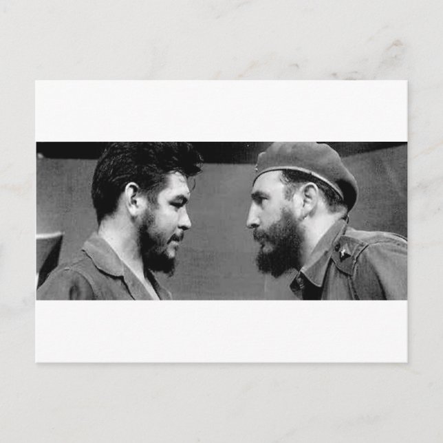 Postal Che-y-Fidel (Anverso)