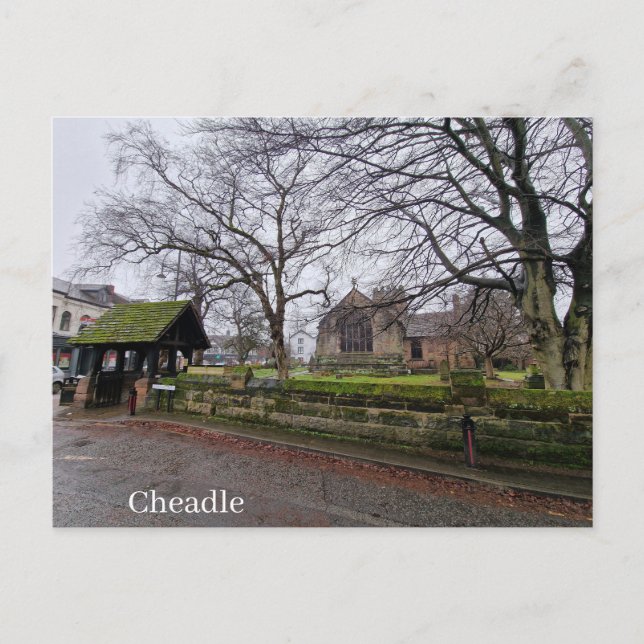 Postal Cheadle (Anverso)