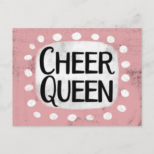 Postal Cheer Queen Postcard