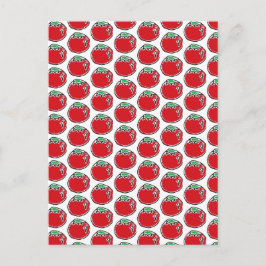 Postal Cheery Cherry Tomato Personalizado