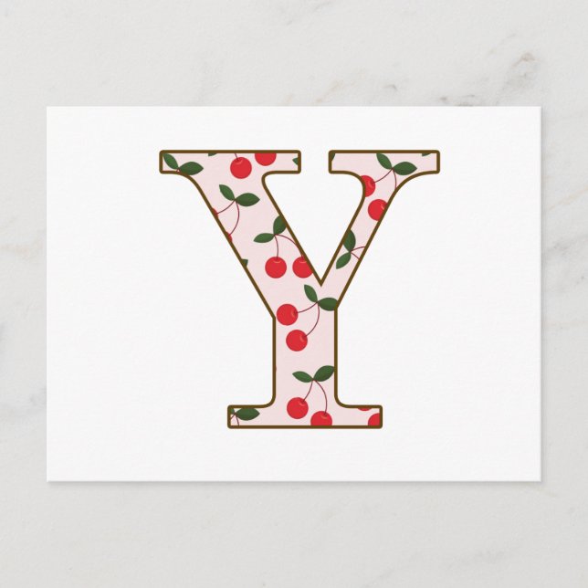 Postal Cheery Cherry Y (Anverso)