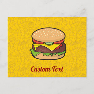 Postal Cheeseburger