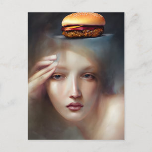 Postal Cheeseburger en mi mente