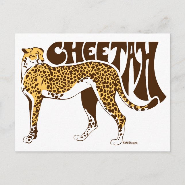 Postal Cheetah (Anverso)