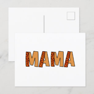 Postal Cheetah Print Leopard Mom