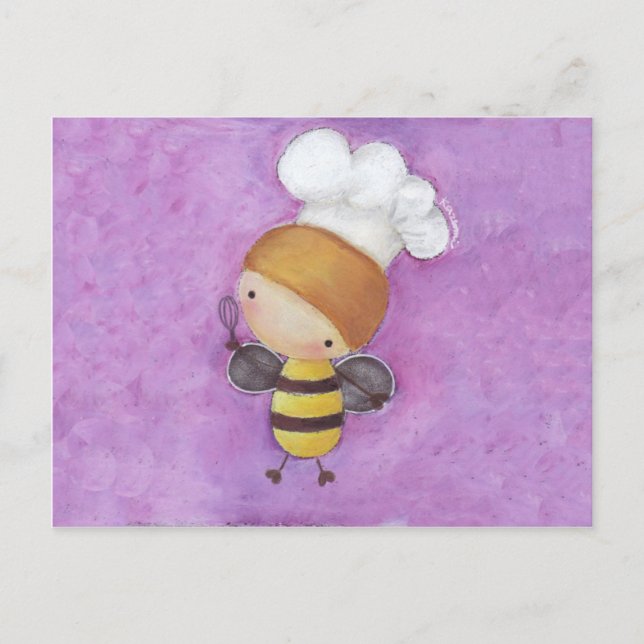 Postal Chef Buz-buz Postcard (Anverso)