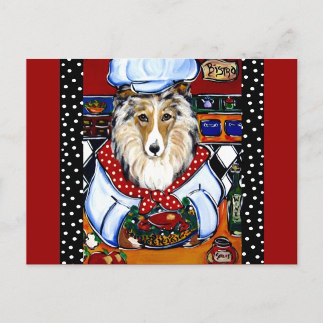 Postal Chef Collie (Anverso)