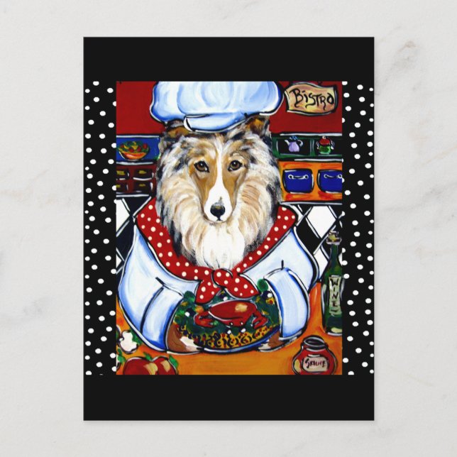 Postal Chef Collie (Anverso)