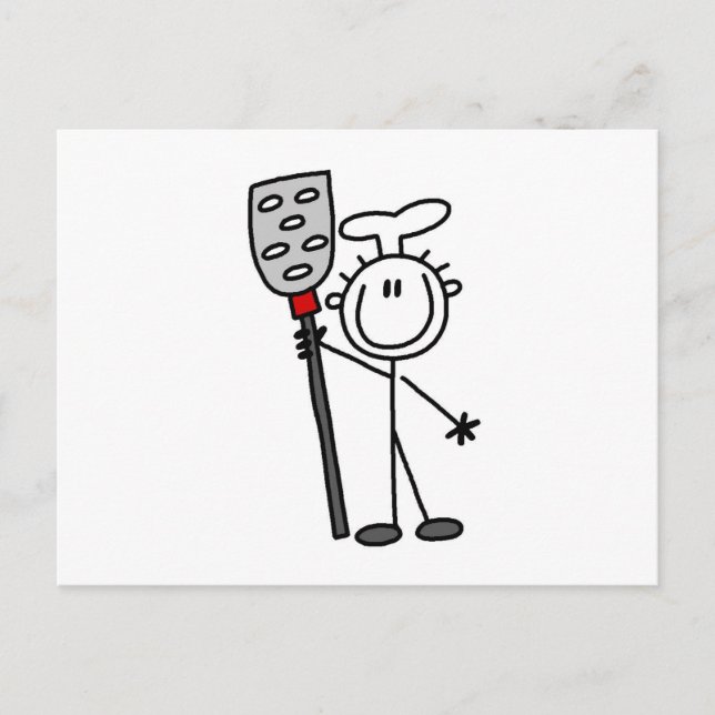 Postal Chef Con Espátula (Anverso)