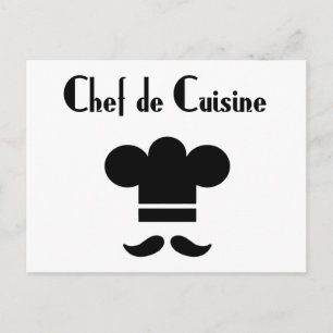 Postal Chef de cocina